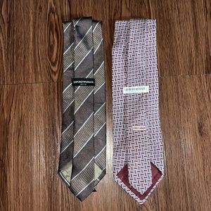 Armani ties